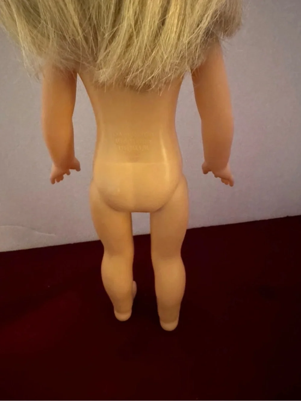 American Girl Doll  14” Wellie Wishers - Camille~  Blonde Hair Blue Eyes Nude